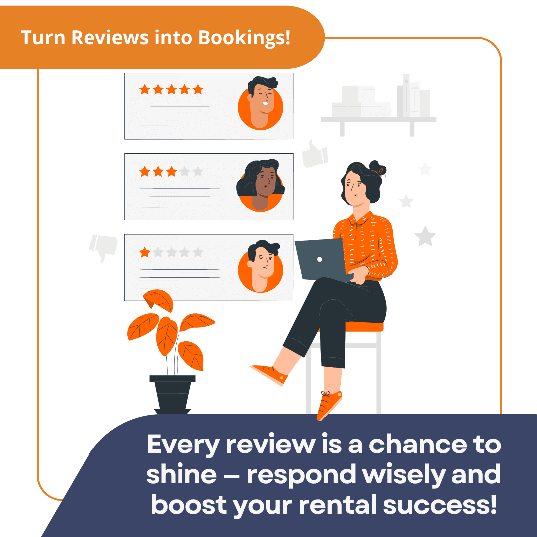 Responding to Bad and Good Reviews on Your Short-Term Rental